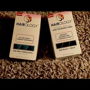 Hairology Fibers and Setting Spray Kit